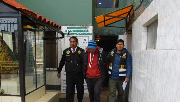 Aldo Miguel Cano Fuentes, de 28 años, fue detenido en la ciudad de Juliaca.