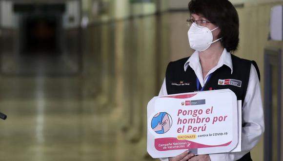 "El señor Martín Vizcarra Cornejo no se encuentra dentro de la lista de beneficiarios de la primera lista de vacunación”, señaló Mazzetti. (Foto: Presidencia)