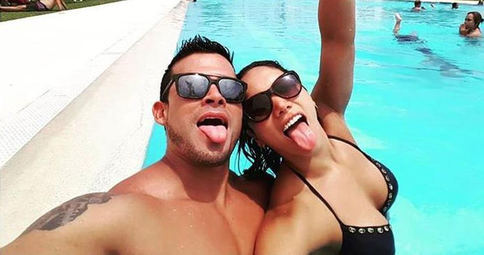 El cantante celebró dos años de relación con Isabel Acevedo. (Instagram Christian Domínguez)