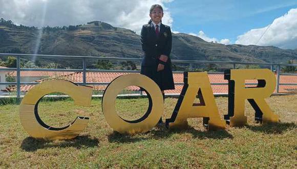 Estudiante del COAR Cajamarca representará al Perú en Estados Unidos