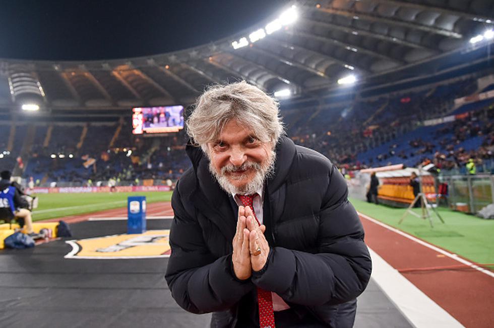 Massimo Ferrero vuelve a encender la polémica en su país. (Getty Images)
