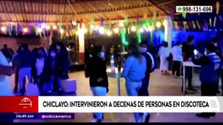Chiclayo: Policía intervino a decenas de personas en discoteca