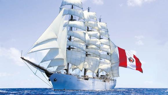 EN LOS OJOS DEL MUNDO. La emblemática nave arribará a la Polinesia Francesa el próximo 17 de julio. De allí a Guam (EE.UU.). (Foto: Marina de Guerra del Perú)