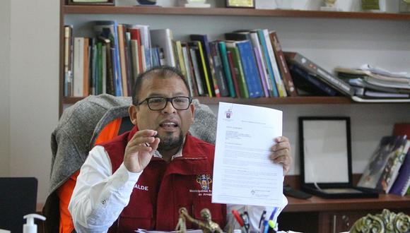 Arequipa: alcalde provincial Omar Candia dio positivo a prueba de COVID-19 y cumple con aislamiento obligatorio.
