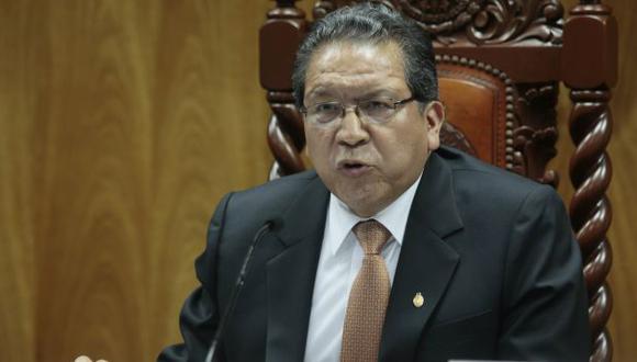 Fiscal de la Nación, Pablo Sánchez, fue denunciado constitucionalmente por el vocero de Fuerza Popular. (Perú21)