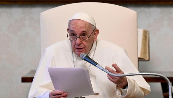 El Papa ha insistido en que la propiedad privada es “un derecho secundario” que depende de este derecho primario, que es “el destino universal de los bienes”. (Foto: VATICAN MEDIA / AFP)