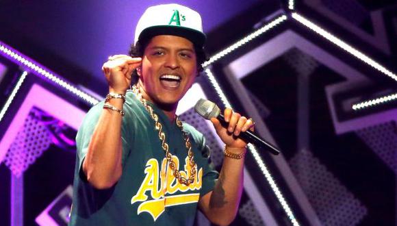Bruno Mars en Perú: El cantante llegará a Lima en avión privado. (Reuters)