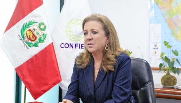 María Isabel León Klenke, presidenta de la Confiep.