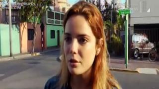 Daniella Pflucker: 'Sí, me reafirmo en denuncia contra Guillermo Castañeda' [VIDEO]