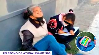 Cercado de Lima: Lanzan campaña para ayudar a abuelita que vende caramelos con el fin de sacar adelante a su nieta