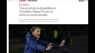 Miguel Ángel Russo a Alianza Lima: así informaron los medios internacionales sobre la llegada del DT