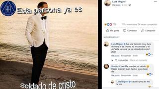 ¡Ni el 'Sol' se salva! Hackean cuenta de Facebook de Luis Miguel [FOTOS[