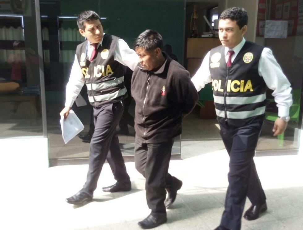 Taxista fue detenido el  lunes en la ciudad de Arequipa, donde había fugado llevándose a tres de sus cuatro hijas. (Richard Luna)