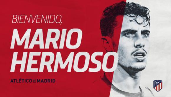 Hermoso, de 24 años, fue formado como futbolista en Real Madrid. (Foto: Twitter @Atleti)