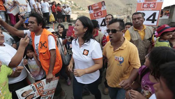 Casi el 83% de electores que votará por Keiko Fujimori no cambiará de candidato. (Perú21)