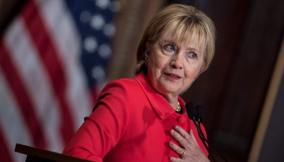 Trump suele menospreciar a la ex secretaria de Estado, a la que suele referirse como "Crooked Hillary". | Foto: AFP