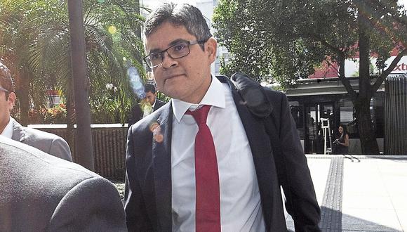 El fiscal Pérez denunció haber sido víctima de reglaje. (Perú21)