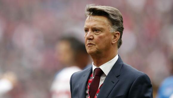 Louis van Gaal no quiere hablar de su probable salida del Manchester United. (Reuters)
