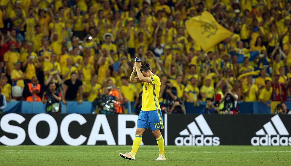 Zlatan Ibrahimovic se despidió de la selección sueca con derrota ante Bélgica. (EFE)