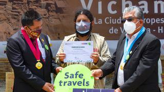 Vichama: Sitio arqueológico recibió sello internacional Safe Travels
