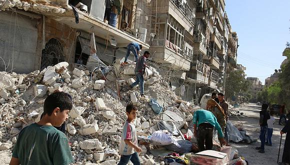 Rusia y Siria detendrán bombardeos en Alepo durante 8 horas este jueves. (AFP)