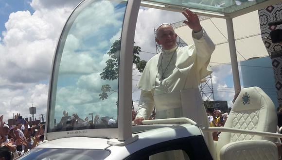 Papa Francisco en Puerto Maldonado
