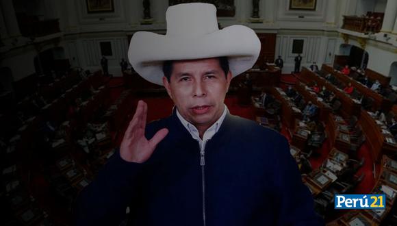 Pedro Castillo dará Mensaje a la Nación tras negarle cuestión de confianza. (Perú21)