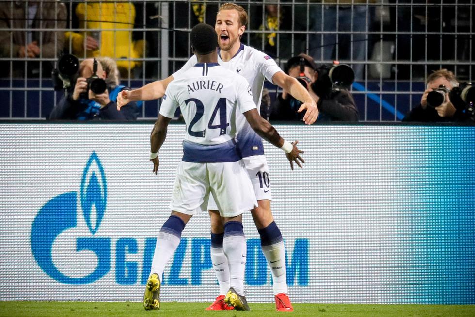 Tottenham vence 1-0 al Dortmund y está en cuartos de final de la Champions League. (EFE)