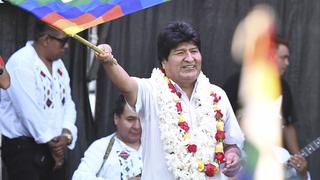 Evo Morales formaliza candidatura al Senado de Bolivia