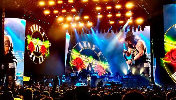 Guns N' Roses tendrá el escenario más grande visto en el Perú. (One Entertainment)