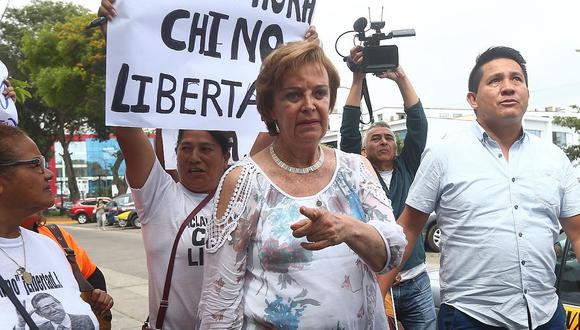 La ex congresista Luisa María Cuculiza insistió en su pedido para que se respete el indulto a Alberto Fujimori. (Foto: USI)