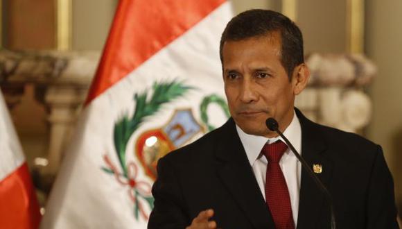 Ollanta Humala respondió a los cuestionamientos del gobierno de Chile. (Perú21)