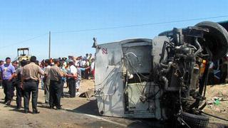 Chiclayo: Policía murió tras ser arrollado por volquete