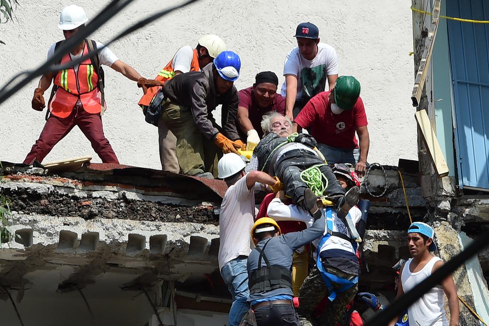 Terremoto En México Las Más Desgarradoras Fotos De La Tragedia Mundo Peru21 7929