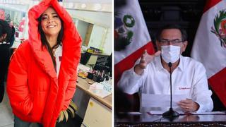Katia Palma aplaude gestión de Martín Vizcarra: “Después de muchos años que Perú no tenía un buen presidente” 