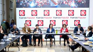 Congreso: Fuerza Popular elige a voceros y presidentes de comisiones para el periodo 2022-2023