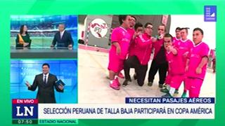 Selección peruana de fútbol de talla baja pide ayuda para costear viaje a la Copa América [VIDEO]