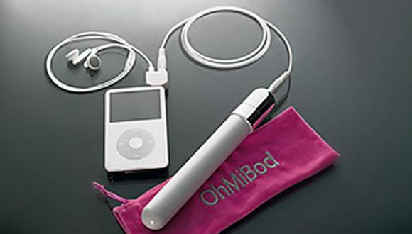 Los vibradores OhMiBod pueden conectarse al iPod, al iPhone y al Ipad. (Internet)