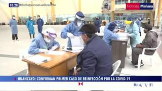 Huancayo: informan sobre primer caso de paciente reinfectado por COVID-19