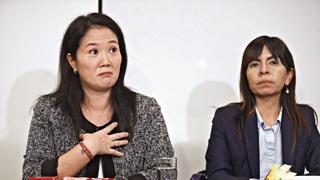 Giulliana Loza: “Creo que si no fuera por este ruido político Keiko Fujimori no estaría presa”