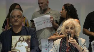 Abuelas de Plaza de Mayo encontró al nieto 132, robado en la dictadura argentina
