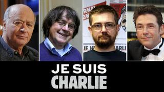 Charlie Hebdo: Conoce a los 4 caricaturistas que fueron asesinados en París