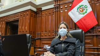 Congreso: María del Carmen Alva dispone cancelar el Pleno de este martes 16
