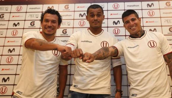 Gary Correa, Armando Alfageme y Nelinho Quina, los nuevos rostros de Universitario de Deportes (Foto: GEC - Violeta Ayasta).