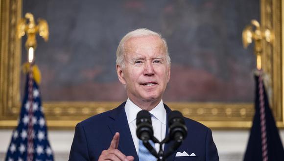 La Casa Blanca anunció el pasado 21 de julio que Joe Biden se había contagiado, el 27 de julio salió de su aislamiento tras dar negativo, pero tres días después volvió a dar positivo (Foto: EFE/EPA/JIM LO SCALZO)