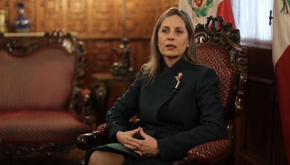 María del Carmen Alva aseguró que aún no están seguros los 52 votos necesarios para admitir la moción de vacancia contra Pedro Castillo. Foto: archivo GEC