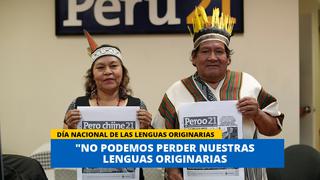Día nacional de lenguas originarias: "Si solo hablamos castellano matamos la riqueza cultural del Perú"