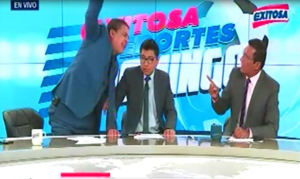 En el ojo de la tormenta. Gonzalo Núñez habría conducido en estado de ebriedad su programa deportivo en Exitosa Televisión. (Captura)