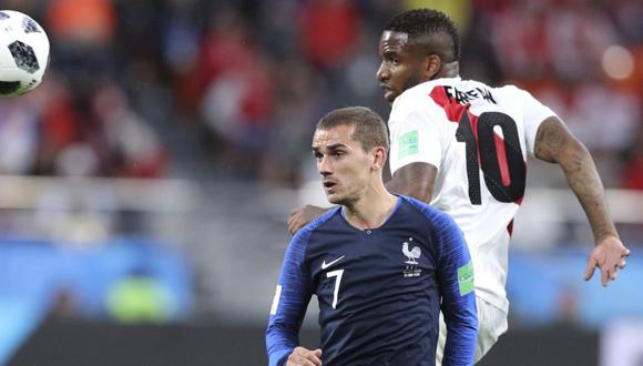 Francia se quedó con la victoria frente a Perú con gol de Kylian Mbappé (Foto: AP).
