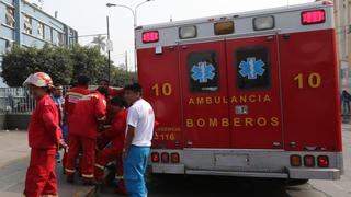 Cúster atropelló a anciana en el Cercado de Lima